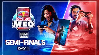 Red Bull MEO 2024  BGMI  SEMIFINALS  DAY 1 [upl. by Floro]