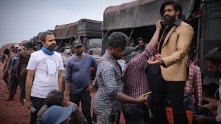 KGF Chapter 2 Movie Behind The Scenes  Yash  Rocky  Sanjay Dutt  Adheera  Prashanth Neel [upl. by Marnie]