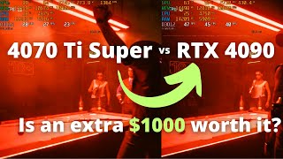 Is the 4090 actually worth it RTX 4070 Ti Super vs RTX 4090 The Ultimate Comparison [upl. by Annai573]