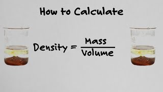 How To Calculate Density  With Examples [upl. by Adnorrahs905]