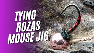 Tying The Roza Mouse Jig Fly Tutorial of a versatile pattern Thats really quick and simple tie [upl. by Charil798]