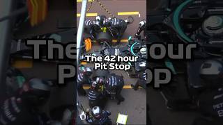 Mercedes 42 Hour Pit Stop f1 formula1 [upl. by Leede590]