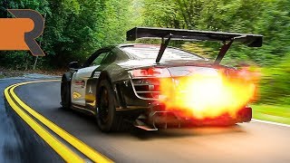 The FireBreathing Audi R8 Twin Turbo Widebody That Shouldnt Be Legal [upl. by Romney385]