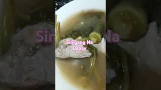 Sinigang Na Baboy shortvideo food highlights subscribe [upl. by Thia]