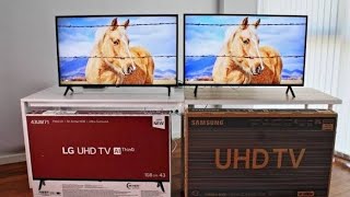 LG Nano Cell VS QLED Samsung [upl. by Eelano]