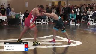 125 Kg Round Of 16  Daniel Erekson All American Wrestling Club Vs Ibragimov Mamed Kazakhstan C3 [upl. by Esilrac714]