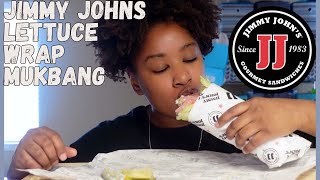 JIMMY JOHN’S quotUNWICHquot LETTUCE WRAP MUKBANG  먹방  Eating Show [upl. by Idnarb]