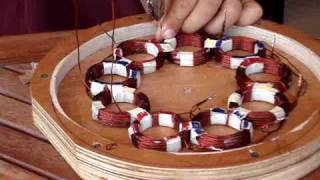 How to build a homemade stator for a PMA generator wind turbine hydroelectric [upl. by Barbabra]