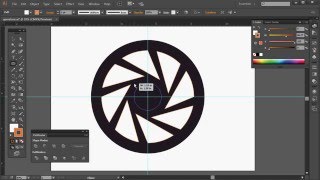 Illustrator Rotate Tool [upl. by Hilten]