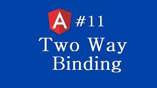 Angular 2 Tutorial  11  Two Way Binding [upl. by Royden484]