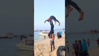 MAROBA beach flipwithzach flip zanzibarbeach musiclyrics zanzibarisland beachsport [upl. by Ragg]