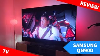 Samsung QN90D Review  98 inches of Neo QLED Glory [upl. by Ellehsram629]