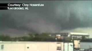 Violent Tornadoes Ravage Alabama [upl. by Aikkan119]