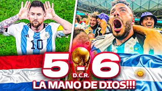 🖐️ LA MANO DE DIOS 🇳🇱 OLANDA 56 ARGENTINA 🇦🇷  LIVE REACTION DALLO STADIO [upl. by Denae505]