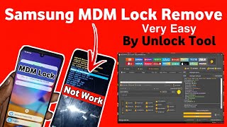 Samsung MDM Lock Remove Unlock By Unlock Tool  Samsung A12 MDM Lock Remove  AMobileTech [upl. by Allsun347]