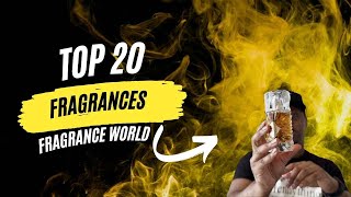 Top 20 Fragrance World Fragrances [upl. by Dustman]