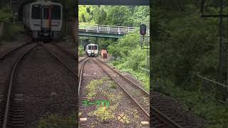 通過列車待ち！ jr四国 気動車 ユークtv 電車 train 鉄道のある風景 railway 鉄道 新幹線 機関車 アンパンマン列車 アンパンマン 伊予中山駅愛媛県 [upl. by Bea]