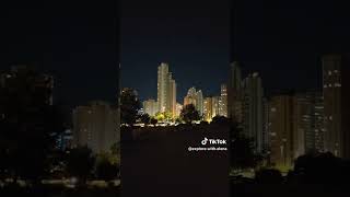 Benidorm  Spain at night [upl. by Fredel747]