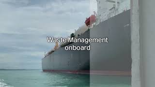 Waste management onboard vessels [upl. by Ifen]