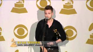 Ryan Tedder GRAMMY [upl. by Phelgon415]