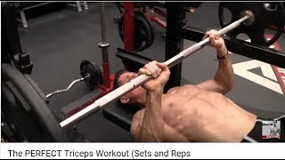 AthleanX Promoting Pin Presses For Triceps  Goodbye Joint Health [upl. by Corly338]