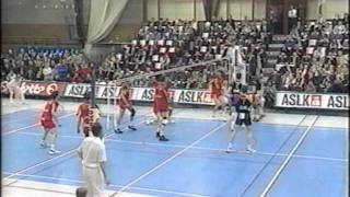 Noliko Maaseik  Trudo Zonhoven  Belgian volleyball League 1995  1996 [upl. by Dahsra]