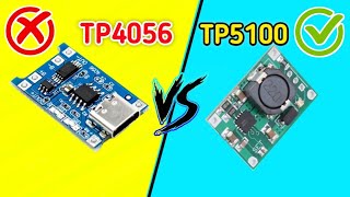 TP4056 VS TP5100 Charging Module Kon sa best hai Lithium battery charging module  TP5000 [upl. by Attej140]