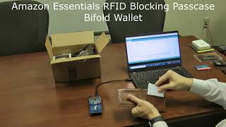 Testing RFID Wallets Cards and Sleeves [upl. by Nosyarg]