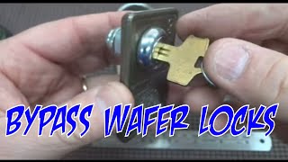 254 Picking amp Bypassing Wafer Locks [upl. by Hedveh]