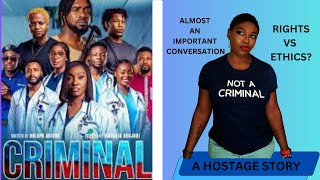 MOVIE REVIEW – CRIMINAL SPOILERFREE Uzor Arukwe Funlola AofiyebiRaimi [upl. by Aihsilat]