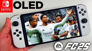 EA Sports FC 25 Gameplay OLED Nintendo Switch  FC 25 [upl. by Kcirrad]