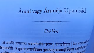 ÁRUNI ÁRUJÉNA UPANISAD HANGOSKÖNYV ÁRUNIUPANISAD ÁRUJÉNAUPANISAD UPANISADGYŰJTEMÉNY [upl. by Kcirdneh]