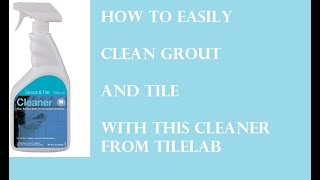 How To Clean Even the Dirtest Grout With This Amazing Plus Resealer [upl. by Willmert]