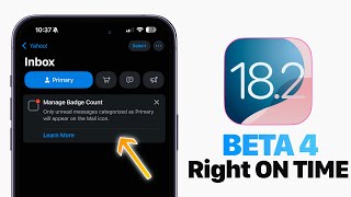 iOS 182 Beta 4  Right on Time [upl. by Richella]