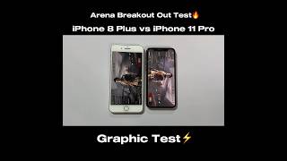 IPhone 8 Plus vs iPhone 11 Pro  Arena BreakOut Start and Graphics Test🔥 [upl. by Bubb]