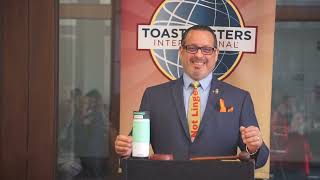 Carmelo Belardo III  Speaker4  Winter Park Toastmasters  62824 [upl. by Lynnet224]