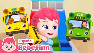 Buses de Colores🚌🌈  EP56  Aprende los Colores  Canciones Infantiles  Bebefinn en español [upl. by Iggem990]