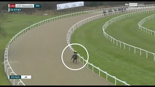 Unbelievable horse race at Newcastle 😮 [upl. by Hoenack670]