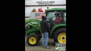 8089 Hour John Deere 4720 At Auction How Much Would You Pay [upl. by Adyan269]