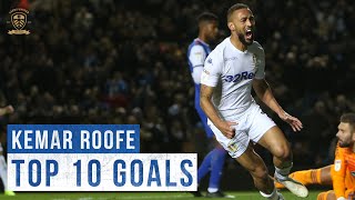 Top 10 goals Kemar Roofe  Leeds United [upl. by Katee68]