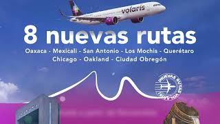 ¡Descubre las 8 nuevas rutas de Volaris desde Monterrey ✈️🌟 Viaja más y paga menos [upl. by Fonz]