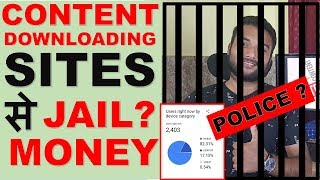 Content Downloading Sites Full Guide  Earnings JAIL Adsense  TamilRockersCom Case Study [upl. by Yllor]