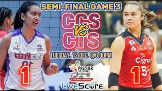 🔴PVL LIVE GAME 3 SEMIFINAL ROUND  CHOCO MUCHO VS CIGNAL  LIVE SCOREBOARD  DO OR DIE MATCH [upl. by Oned]