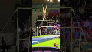 Nina Derwael on bars shorts shortsyoutube [upl. by Cedell]