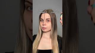 Low Contrast Vs High Contrast Makeup Which Side Do You Prefer makeuptutorial [upl. by Granville]