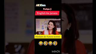 Madam sir season 1 English ka janaza  funny scenes Pushpa ji nature [upl. by Etnoved]