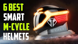 Best Smart Motorcycle Helmets 2024  The Only 6 You Should Consider Today [upl. by Orravan]