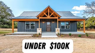 Top 20 Barndominium Homes You Can Build For 100k Or Less [upl. by Siclari]