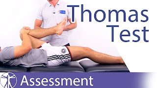 Thomas Test  Iliopsoas Tightness [upl. by Leihcar880]