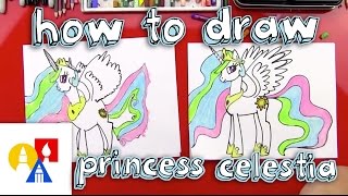 How To Draw Princess Celestia [upl. by Pedaiah]